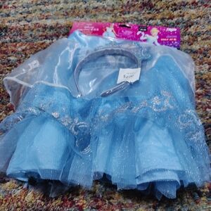 Disney Blue Princess Cinderella Costume for Kids